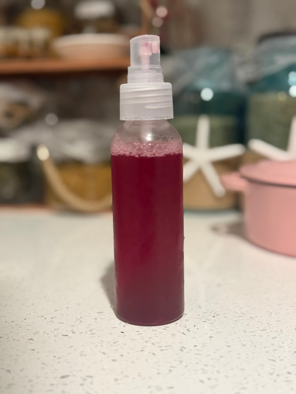 Rose Water (With Hibiscus)