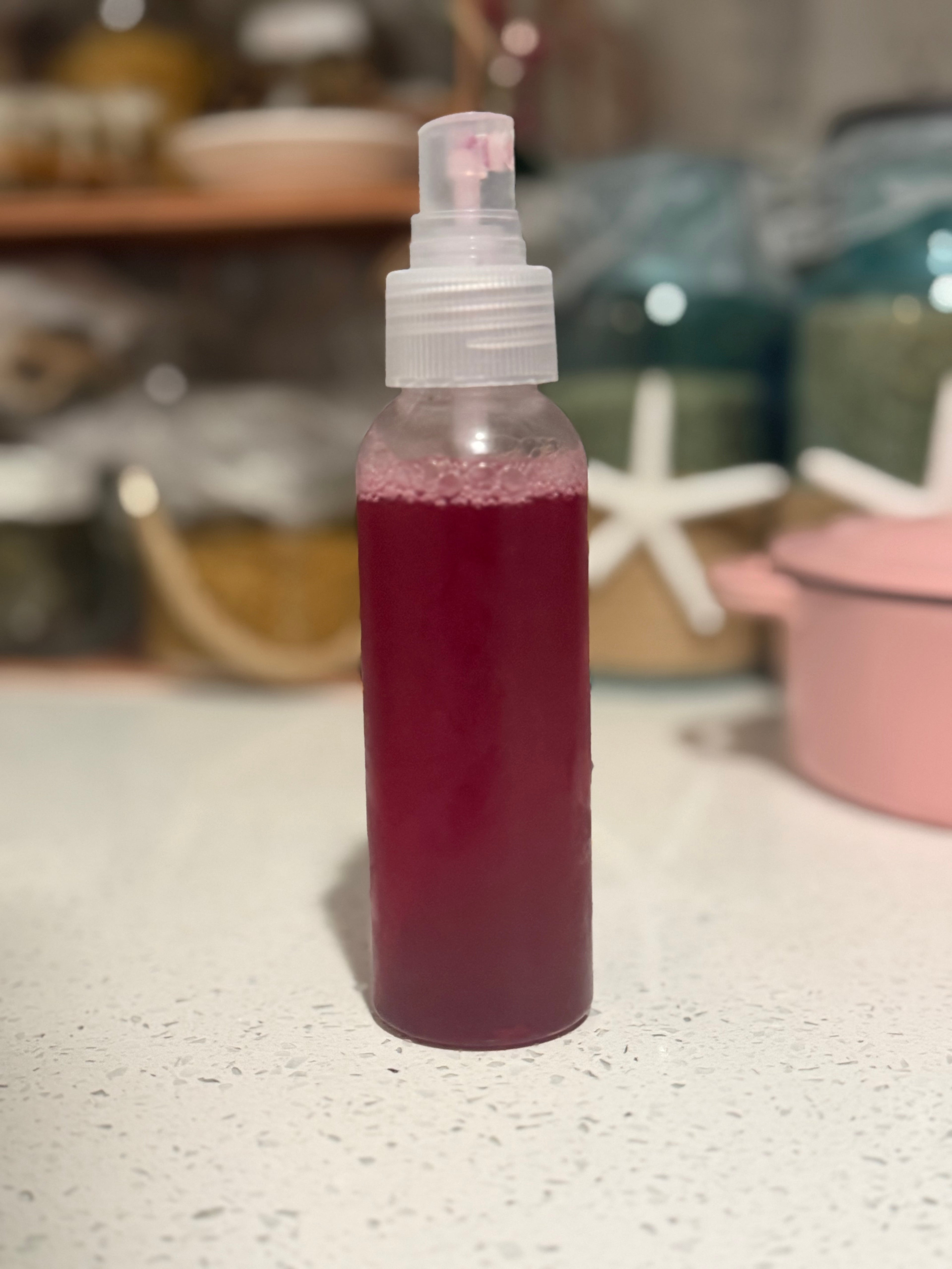 Rose Water (With Hibiscus)